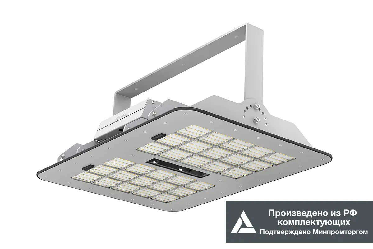 Светильник LED Effect KEDR 2.0 (СБУ) 400Вт 66000лм 5000К IP67 КСС Г настенные ЛЕД-Эффект LE-СБУ-32-400-9043-67Х