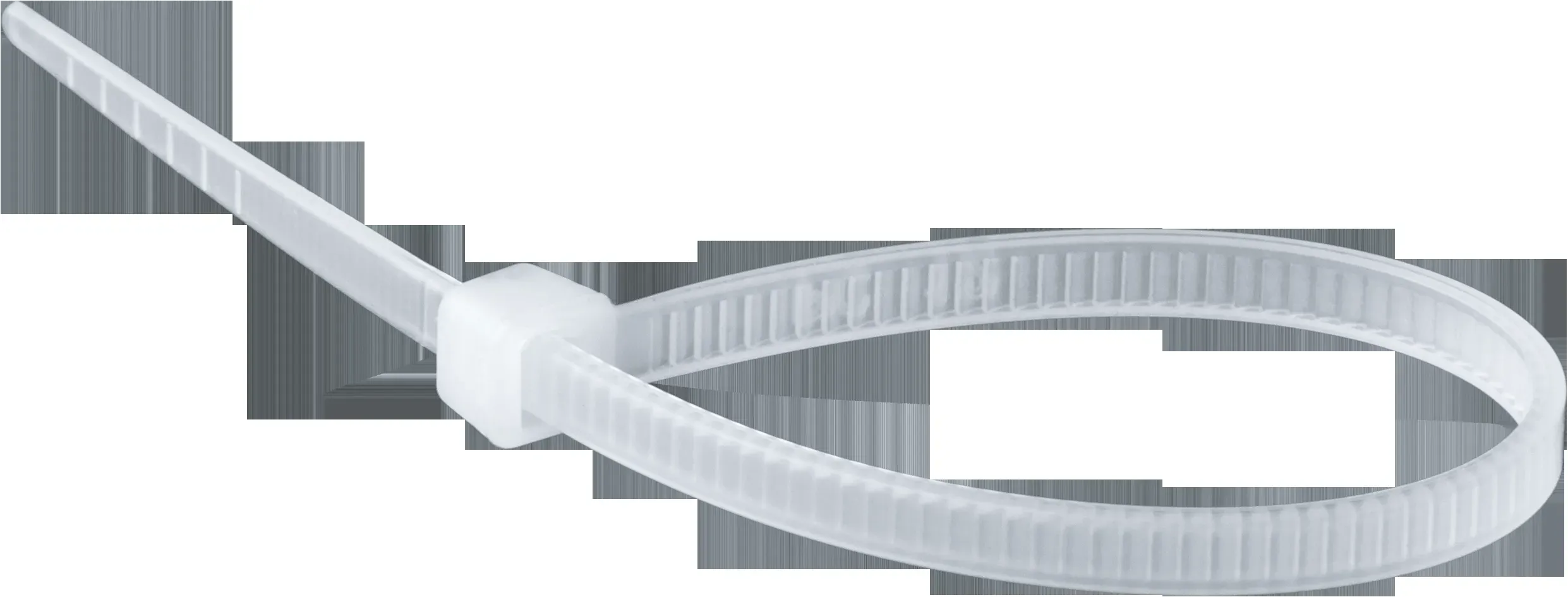 Хомут 500х4,8 мм нейлон белый онлайт (100 шт в упак) NAVIGATOR GROUP 30407