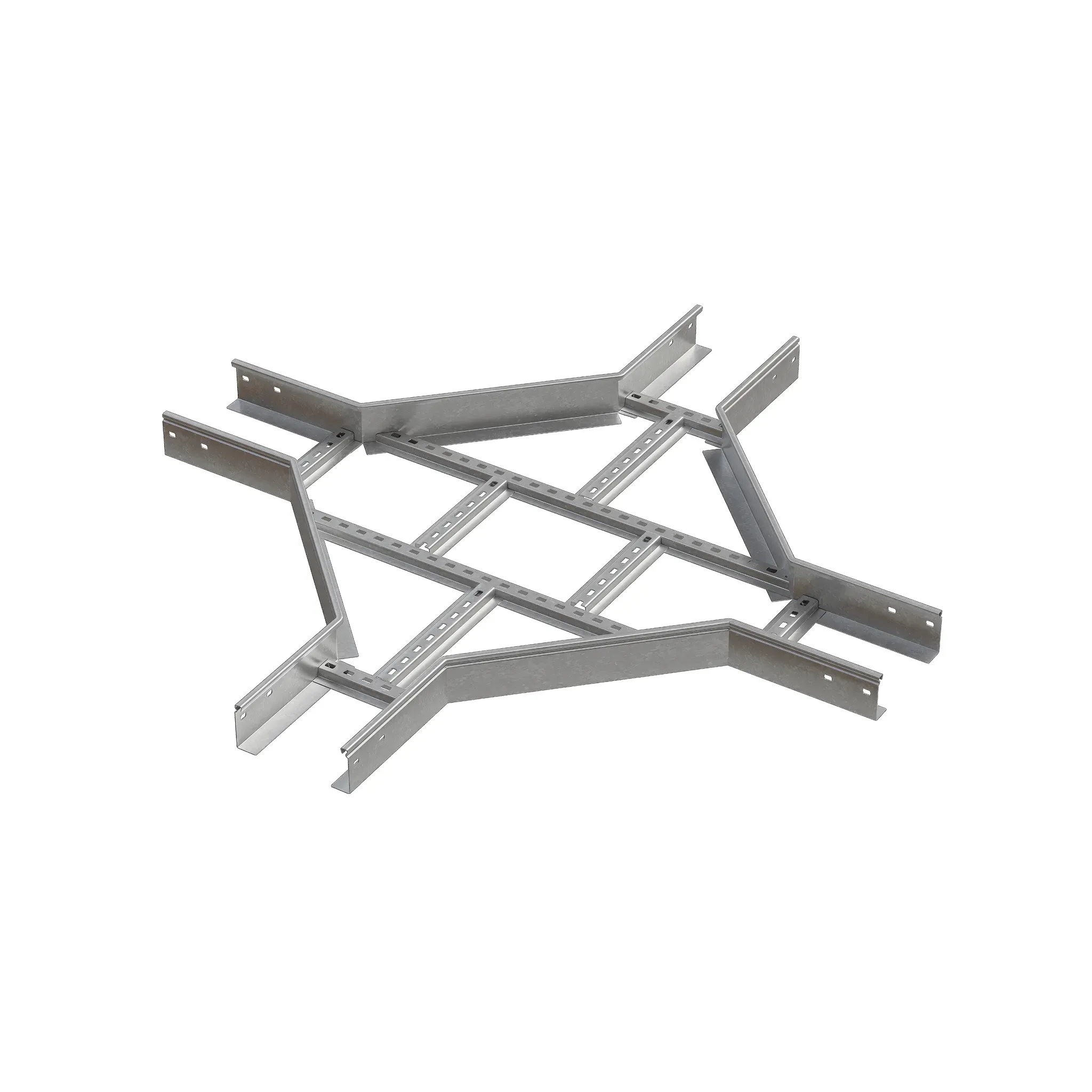 Разветвитель Х образный лестничный 80х100х1,2 мм HD N КМ-профиль LXD80-100-1.2 HD N