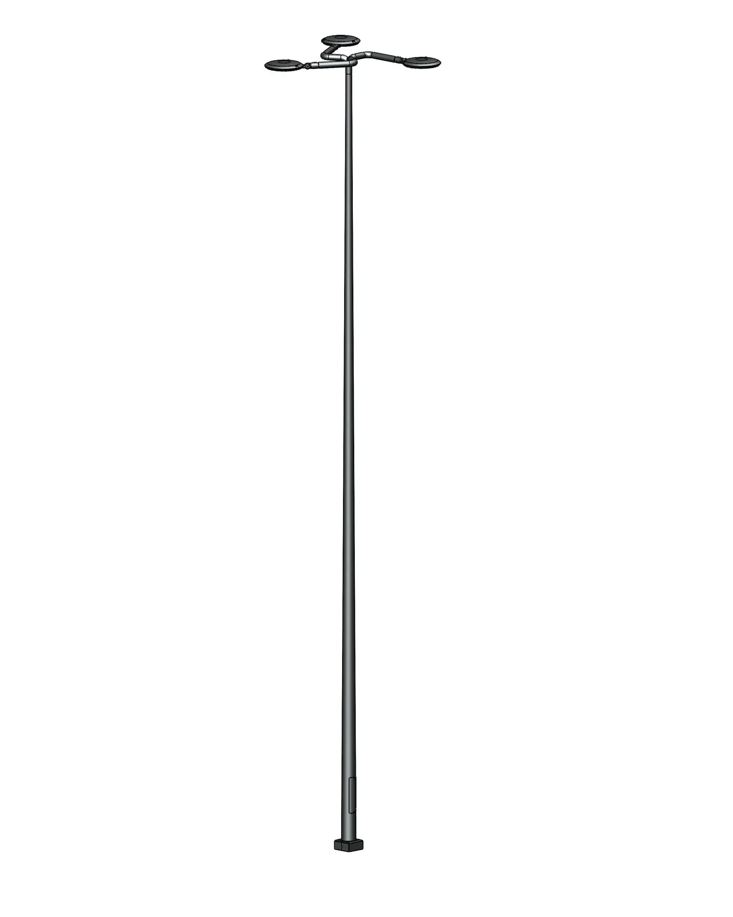 Осветительный комплекс hela-3-10(100)-4000К-(К240-180-4х25)-ц+по Axyforma 00-009181