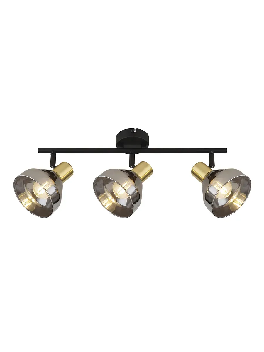 Светильник настенно-потолочный спот Kinge 7036-703 3 х E14 40 Вт поворотный Rivoli Б0052876