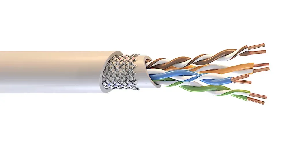 Кабель СегментЛАН U/UTP Cat5e ZHнг(А)-FRHF 2х2х0.52 К