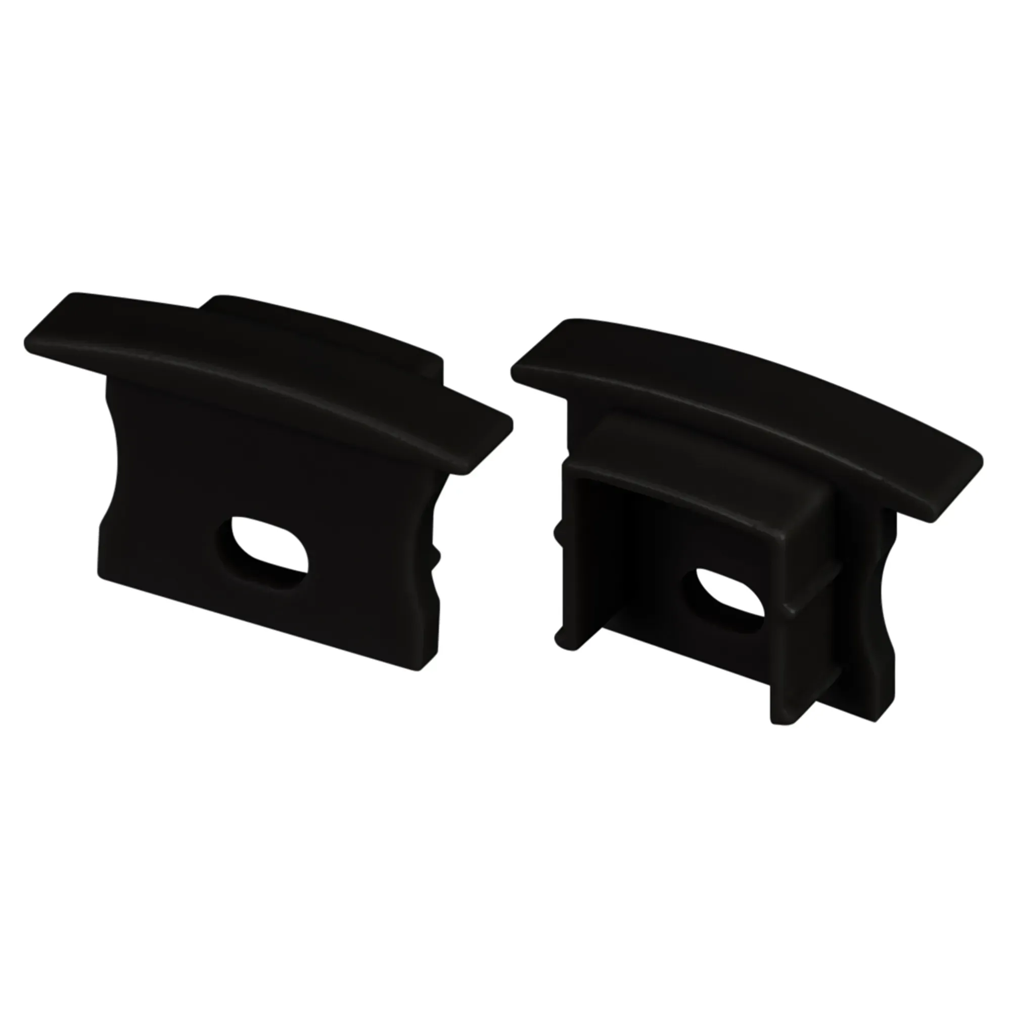 Заглушка LINE-2315-F с отверстием BLACK (Arlight, Пластик) Arlight 044280