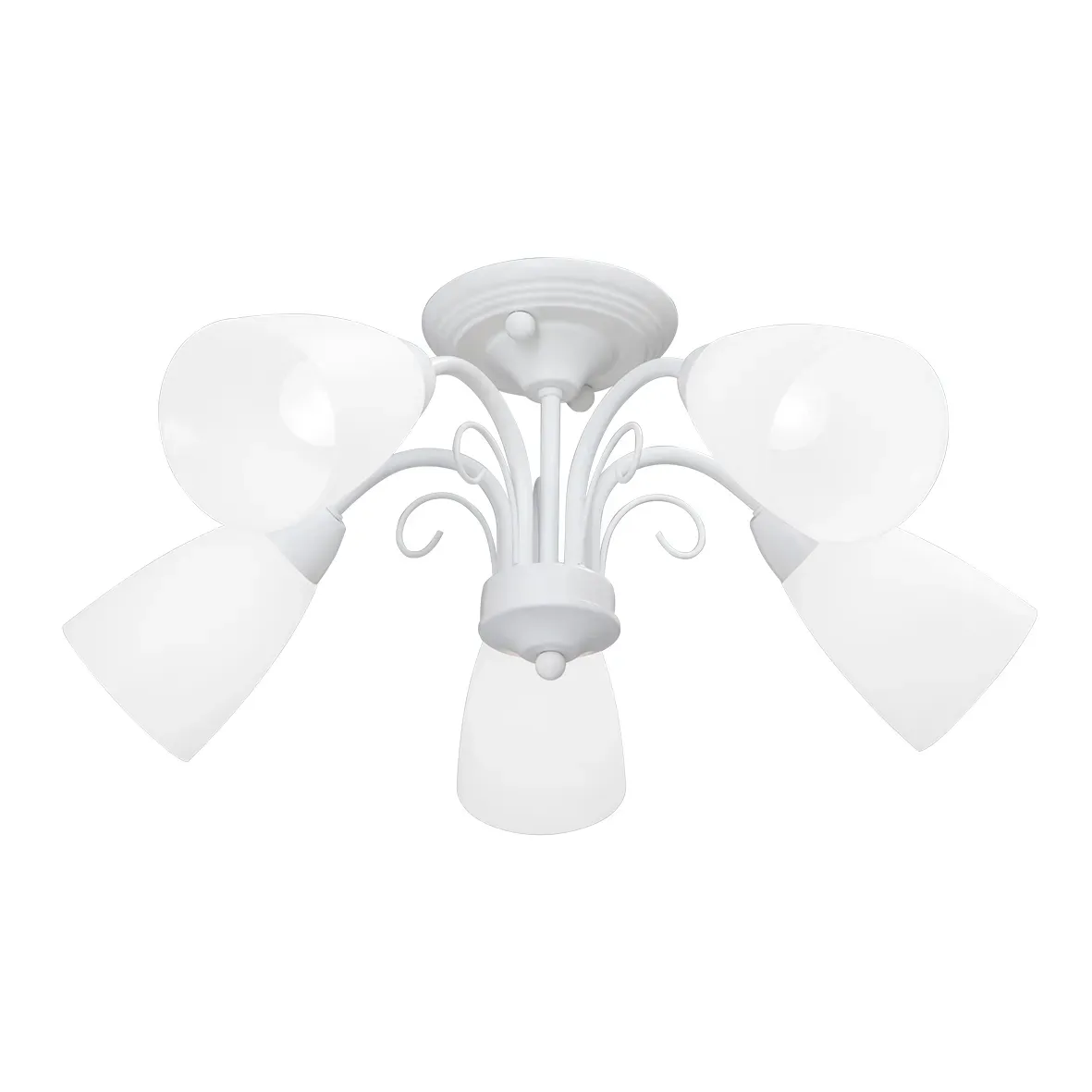 Люстра 5xE14 макс. 40Вт плафон ПП VITALUCE V3499-0/5PL