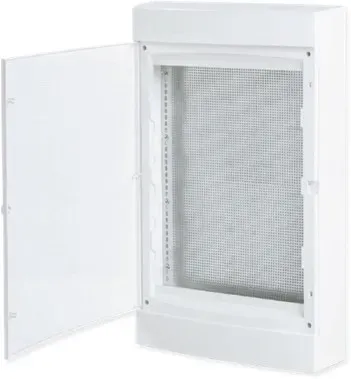 Щит слаботочный навесной unix белая дверь 4габаритувеличенный ip40 proxima EKF UX-4M-NW-XL