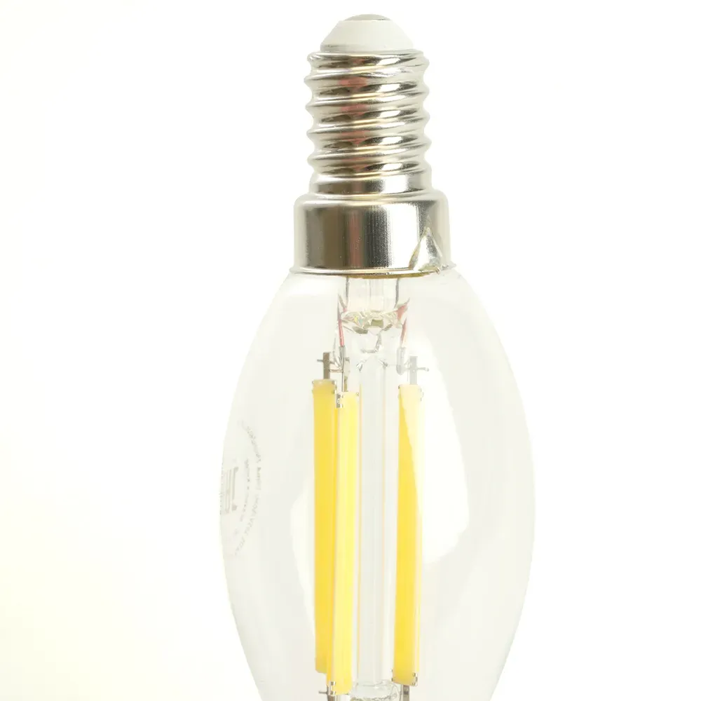Лампа светодиодная LED 8вт Е14 дневной свеча на ветру FILAMENT Feron.PRO