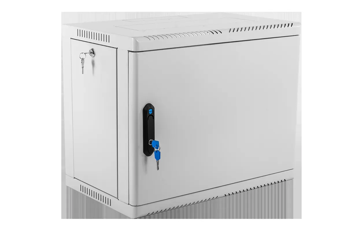 Шкаф телекоммуникационный настенный сварной 12u (600 х 500) съёмные стенки, дверь металл ЦМО ШРН-12.500.1