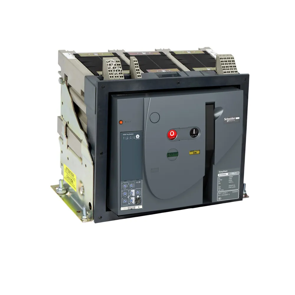 Выключатель автоматический трехполюсный EasyPact MVS 2000A 50кА электронный расцепитель ET2I стационарный электрический привод SE (Schneider) MVS20N3NF2L