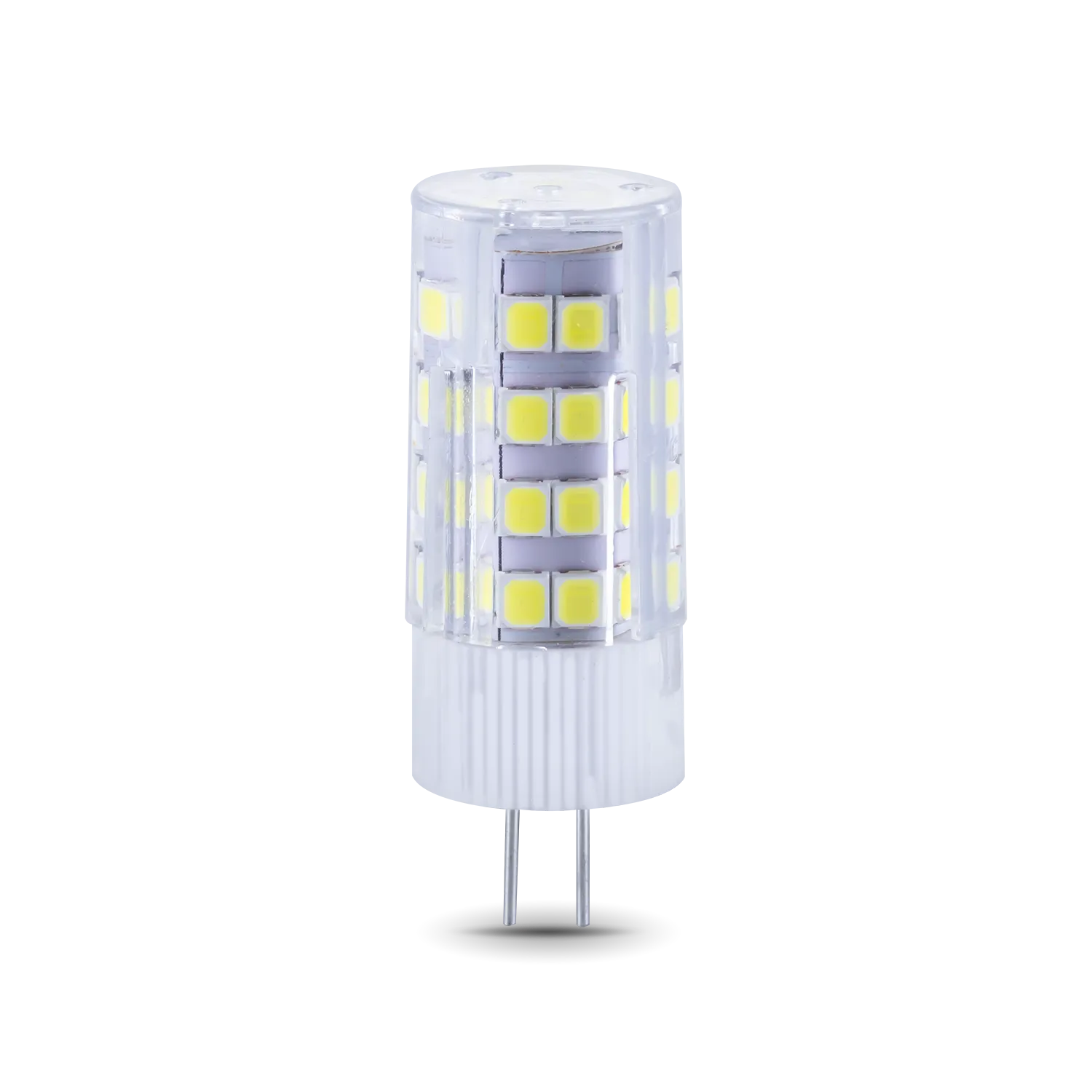 Лампа светодиодная LED 4 Вт 400 лм 3000К DC12В G4 капсула теплая Низковольтная Elementary Gauss Gauss 10714