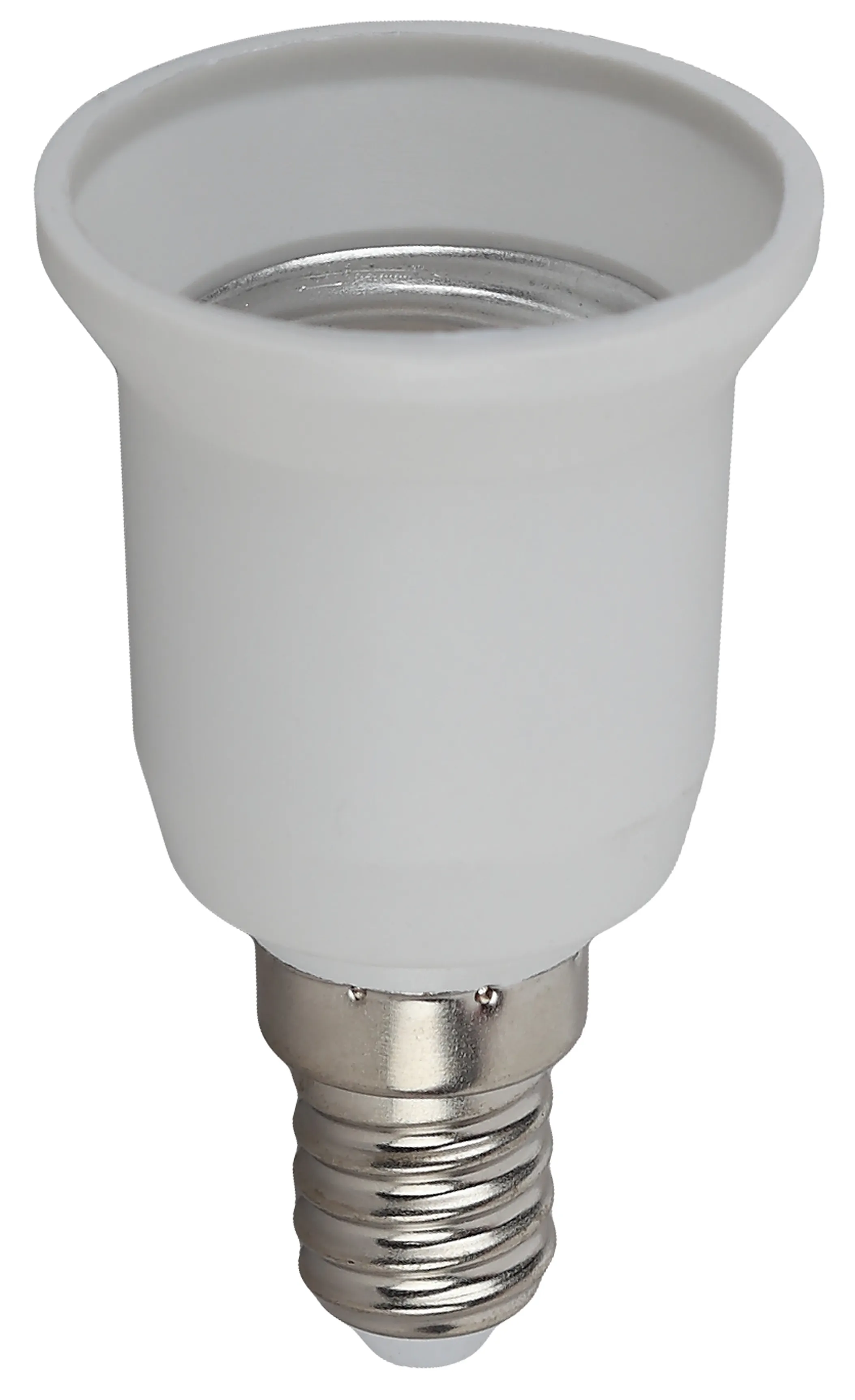 Переходник E14-E27, белый (50/200/6400) ЭРА Б0027975