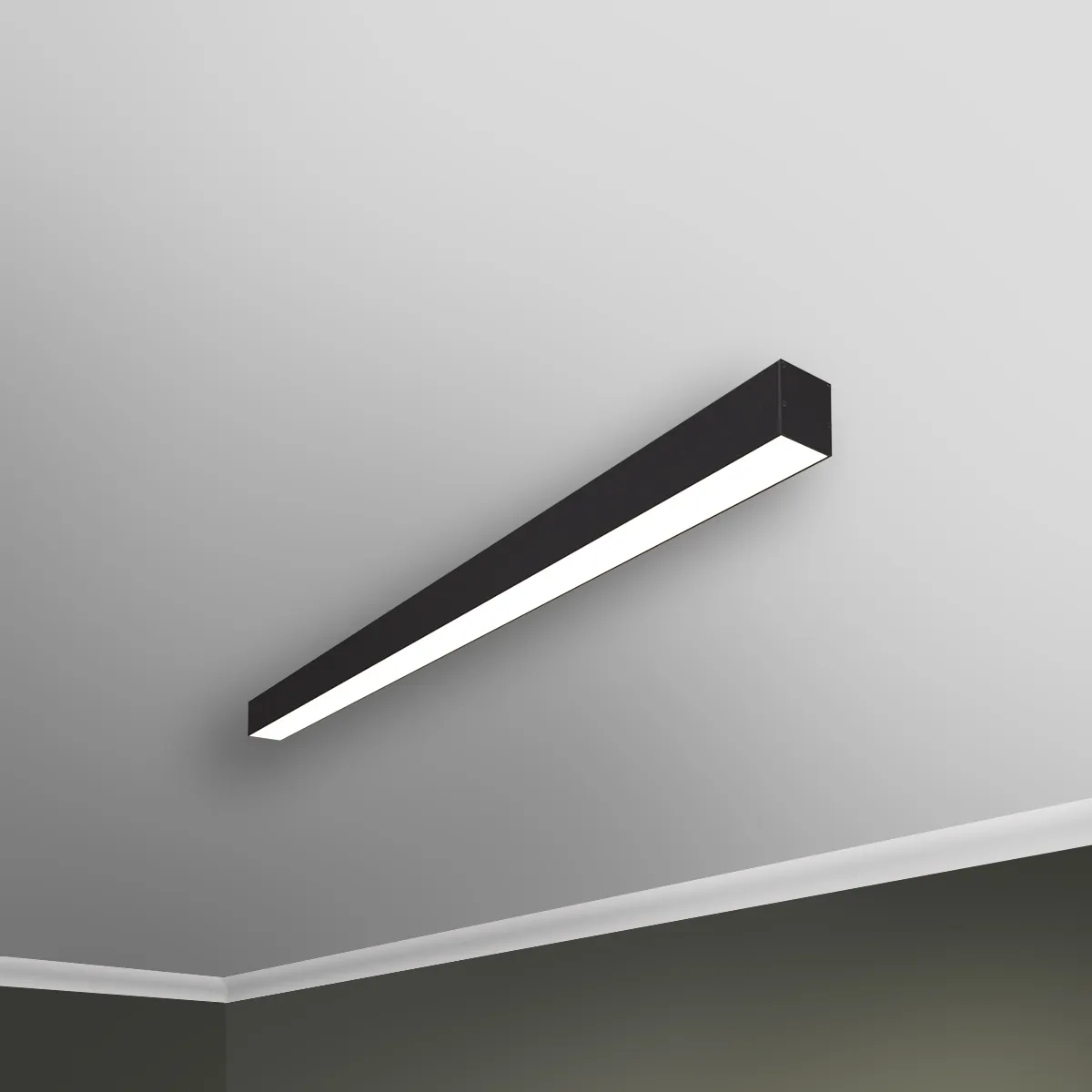 Светильник светодиодный RVE-PLS5050-1940-N (Линейный 1940x50x50мм 50Вт накладной 4000K Анод) RVElektro RVE00001442