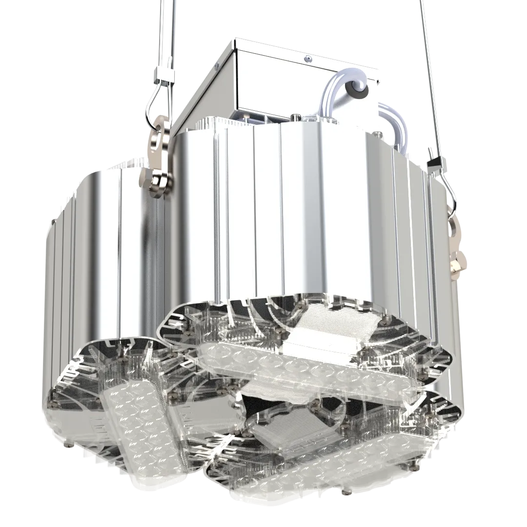 Светильник l-lego ii 165 135вт 17553лм г60 4,0к усеч.корп ip66 LEDEL LII070