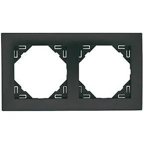 Efapel 90920 TIS Двойная рамка, серый Efapel 90920 TIS