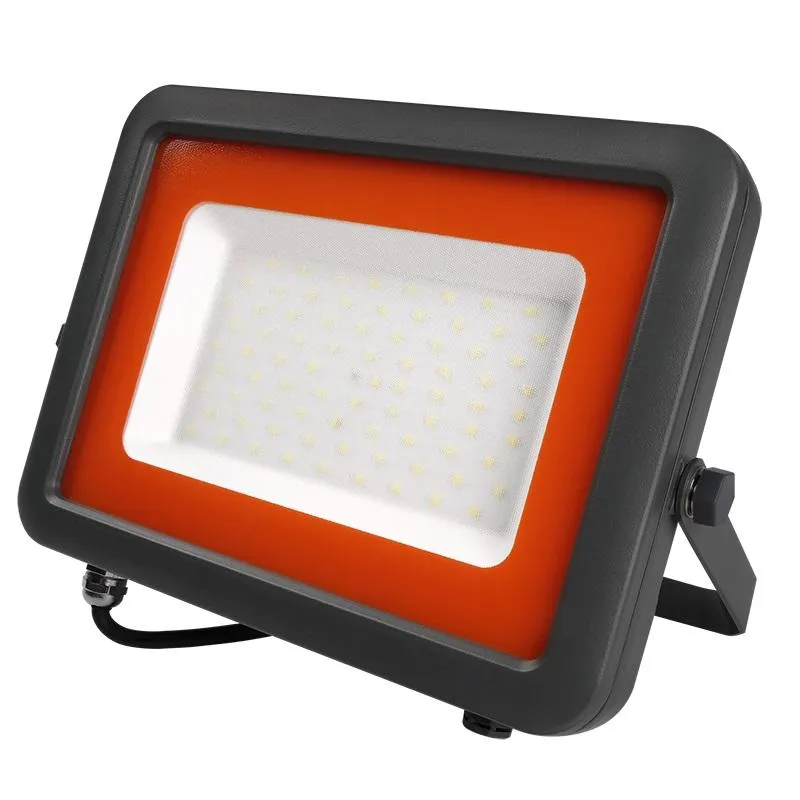 Прожектор светодиодный до 70w ip65 jazzway (плоский корпус) JAZZWAY 2853318D