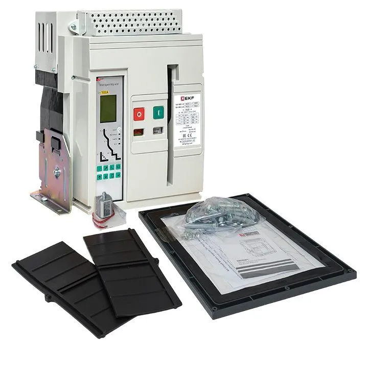 Выключатель автоматический ва-450 1600/400а 3p 65ка стационарный v2 ekf EKF MCCB450-1600-400-V2