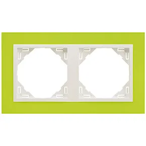 Efapel 90920 TDG Двойная рамка, зеленый/лед Efapel 90920 TDG