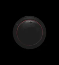 Ecoplast Накладка светорегулятора со световой индикацией (черный) Vintage Экопласт 887108-1