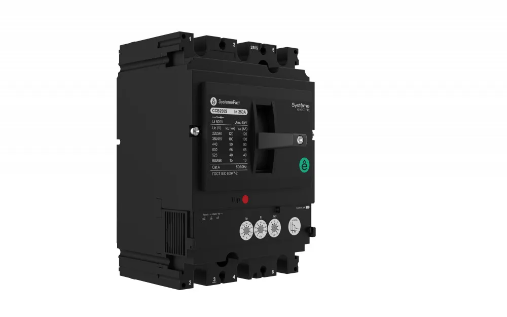 Выключатель автоматический SYSTEMEPACT CCB100 36KA 3P3D TMD50 рычаг SE (Systeme) SPC100F050L3DF