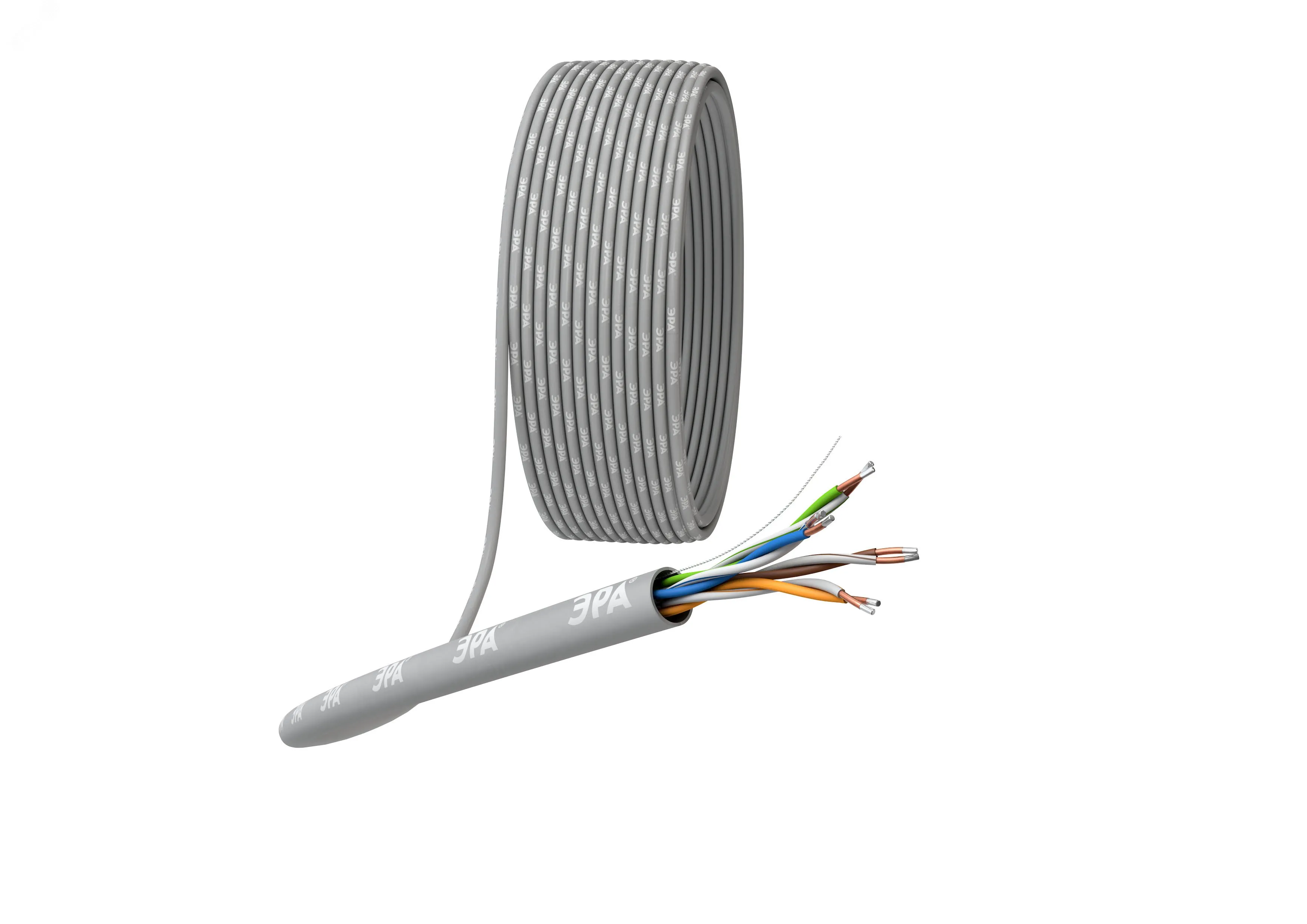 Витая пара U/UTP 4x2x24 AWG Cat5e CCA PVC 50 м SIMPLE