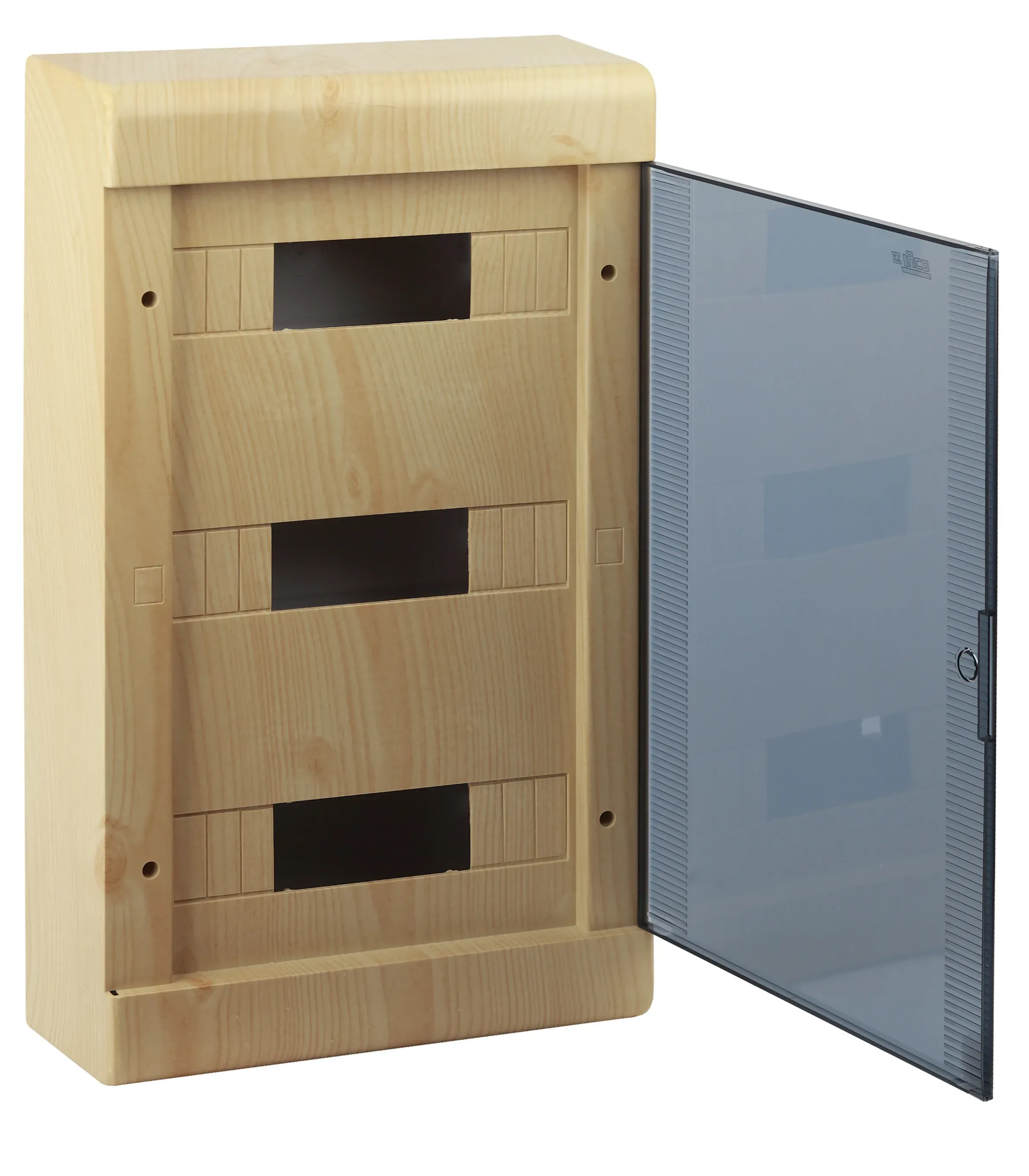 Щит распределительный навесной щрн-п-36 сосна дверь светлая основа пластиковый RUVINIL 68036-27М