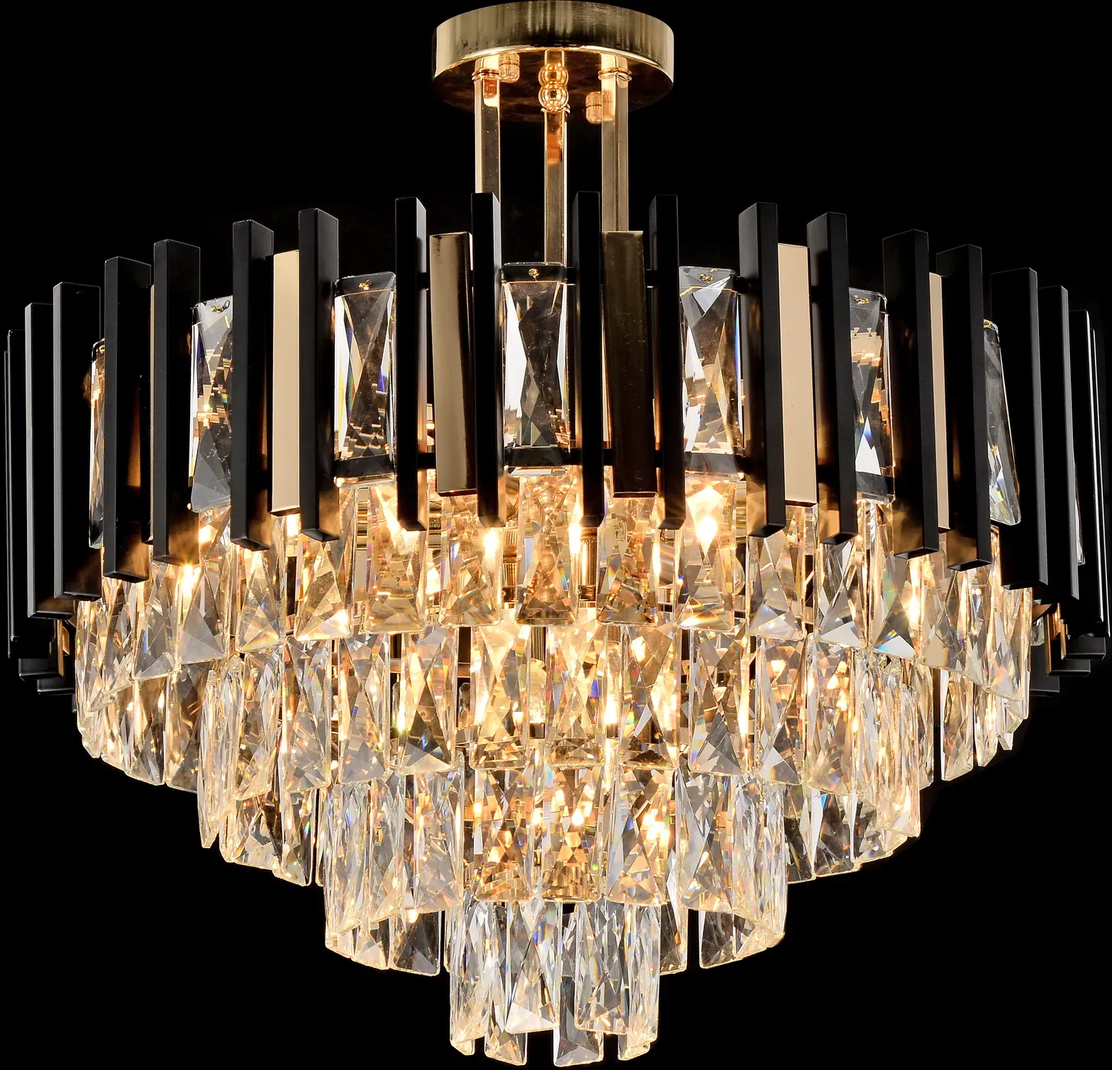 Люстра Miranda 1040-308 8 х Е14 40 Вт хрусталь (Б0061202) Rivoli