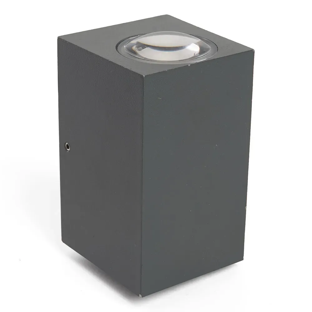 Светильник светодиодный уличный ДБУ-2х5w вверх/вниз 4000K IP54 серый FERON 48488