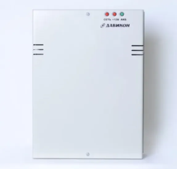 Источник вторичного электропитания резервированный 12В 5А Давикон ИВЭПР-1250А-7/2