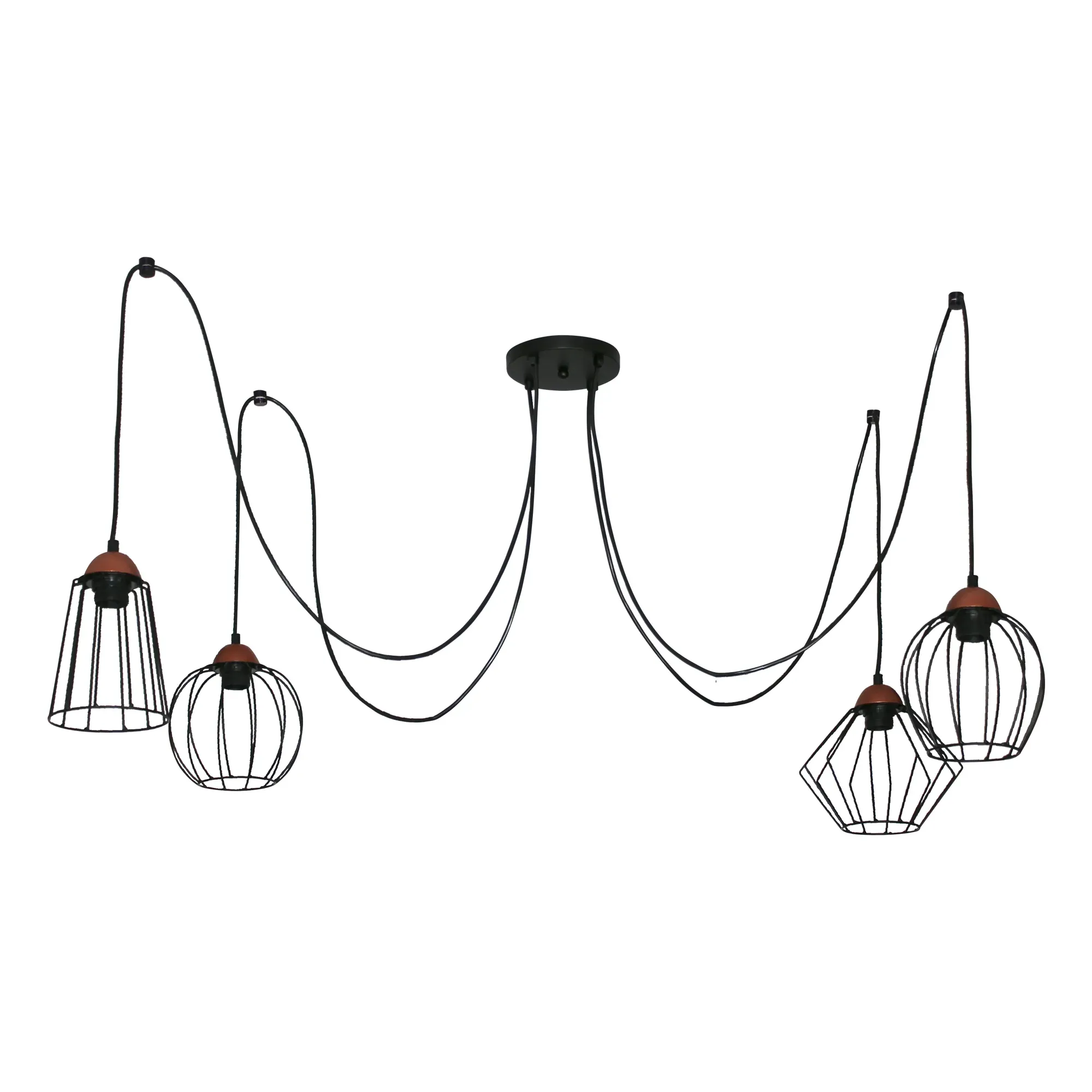 Светильник Конти 242 черн.муар медь НСБ 01-4х60-110 Е27 ИМ ЭЛЕТЕХ 1005405028