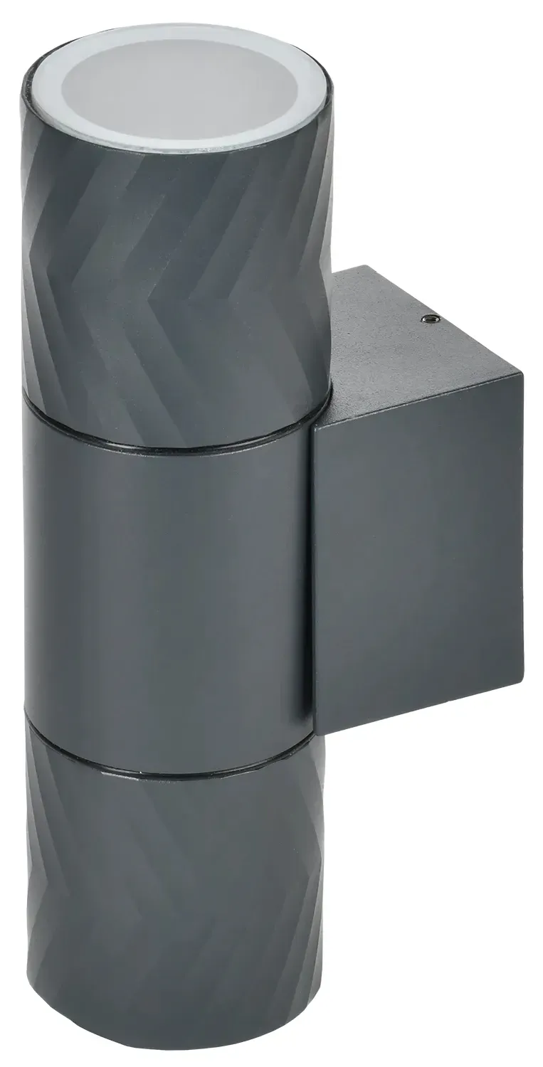 LIGHTING Светильник уличный 5108 настенный под лампу 2хGU10 IP65 серый IEK IEK LT-UBU0-5108-GU10-2-K03