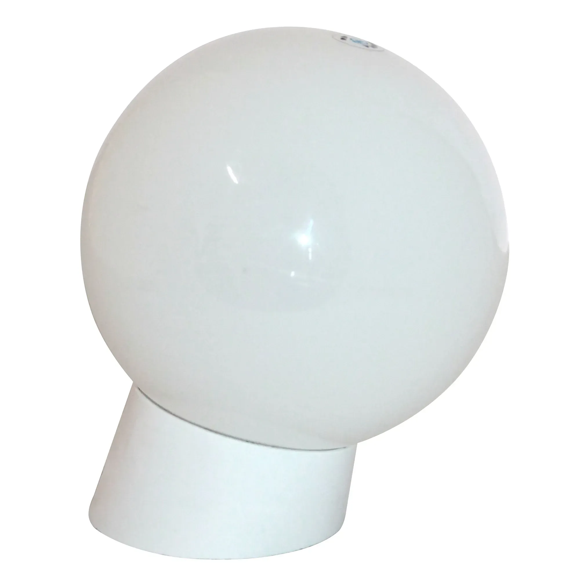 Светильник Шар 160 НББ 64-40-211 опал ПММА IP44 корпус наклонный белый ГУ ЭЛЕТЕХ 1030480470