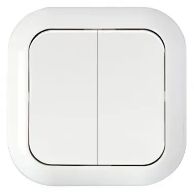 Беларусь Выключатель двухклавишный скрытый БелТИЗ Выключатель ВС 2