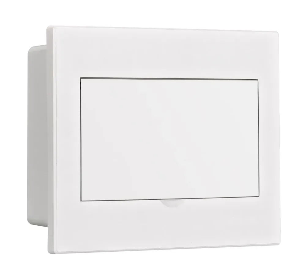 Корпус пластиковый встраиваемый белая дверь 1 ряд 9 мод. ip41 щрв-п DEKRAFT 31082DEK