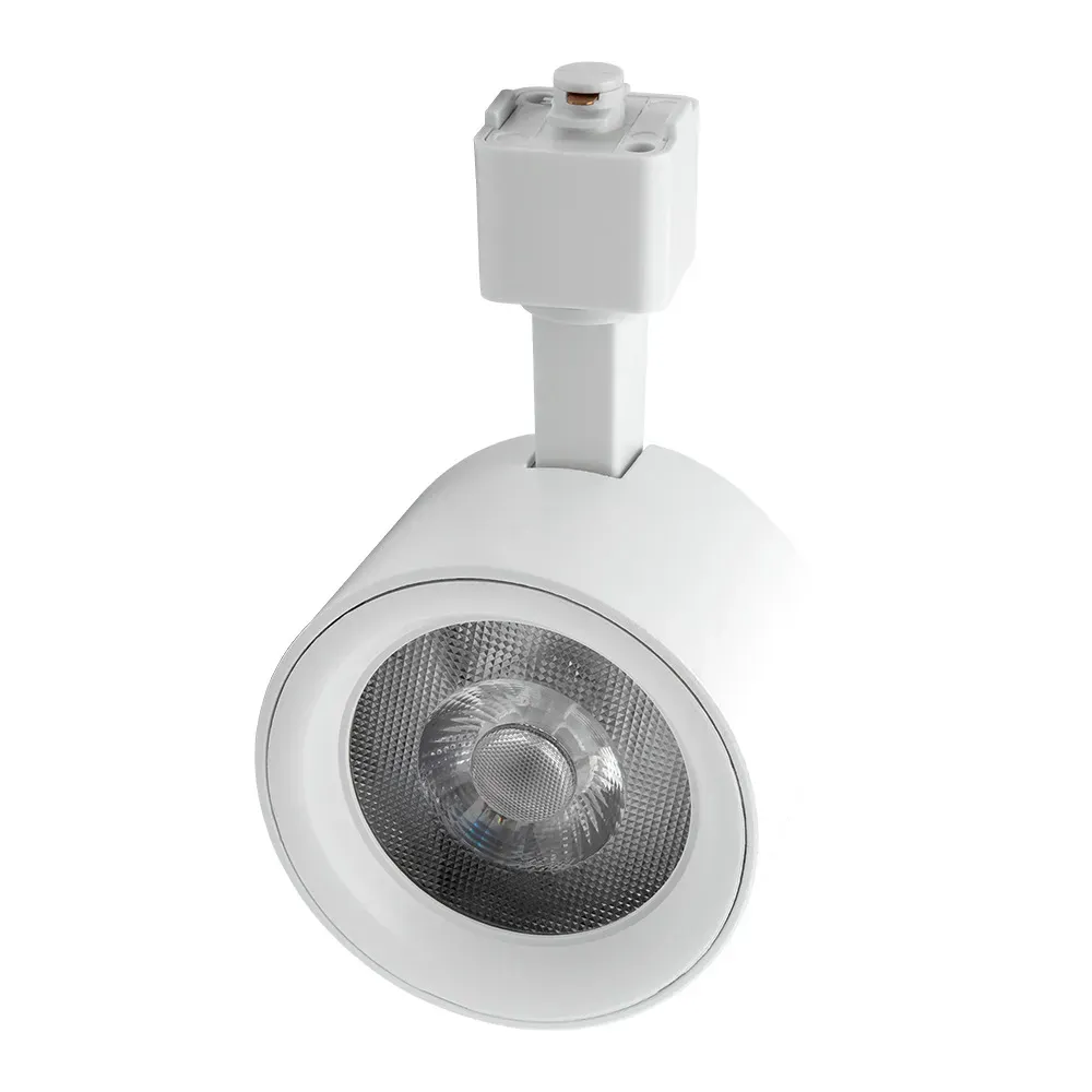 Светильник светодиодный трековый на шинопровод ДПО-10w 3000K 24° белый Jazzway JazzWay 5035416