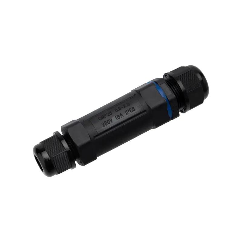 Кабельный коннектор I-образный (3PIN 0,5-2,5мм2) IP68, REXANT REXANT 07-5961