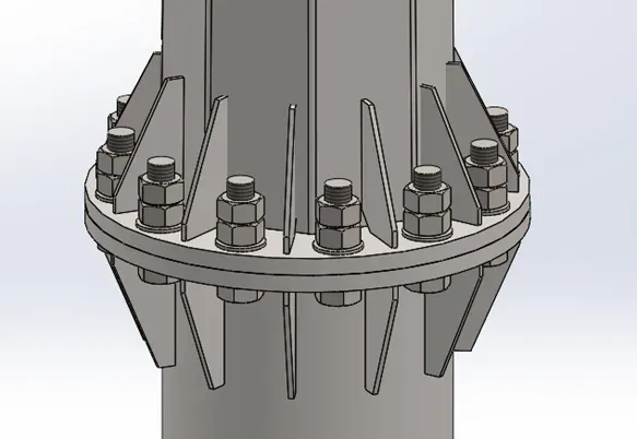 Комплект крепежа для ОСф/ОГСф-1,0 до 10м (укорочен.) ПереСвет 00-003365