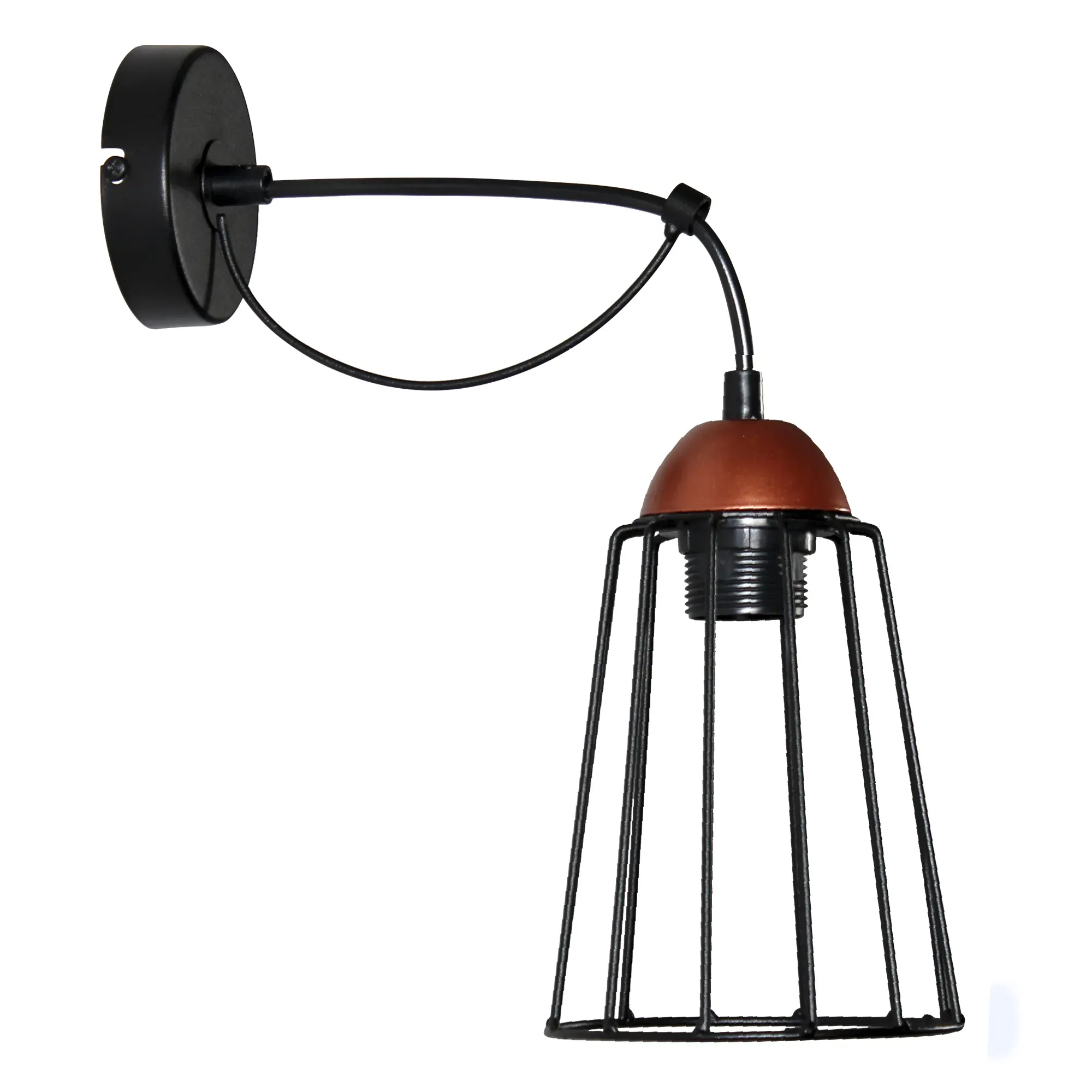 Светильник Конти 511 черн.муар медь (Плафон Конус) НББ 01-60-165 Е27 ИМ ЭЛЕТЕХ 1005405030