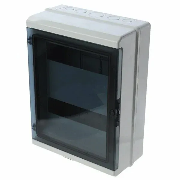 Тусо.щиток о/п на 24 мод/электрон.счетчик, с двер. 370х275х135мм(прозр.крышка) RUVINIL 69024П