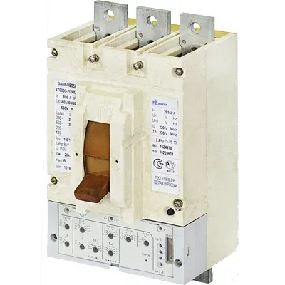 Выключатель автоматический  ва08-0805с-375210-20ухл3 ручн стац, 800а,660в дл. вывода КОНТАКТОР УЛЬЯНОВСК 1017944