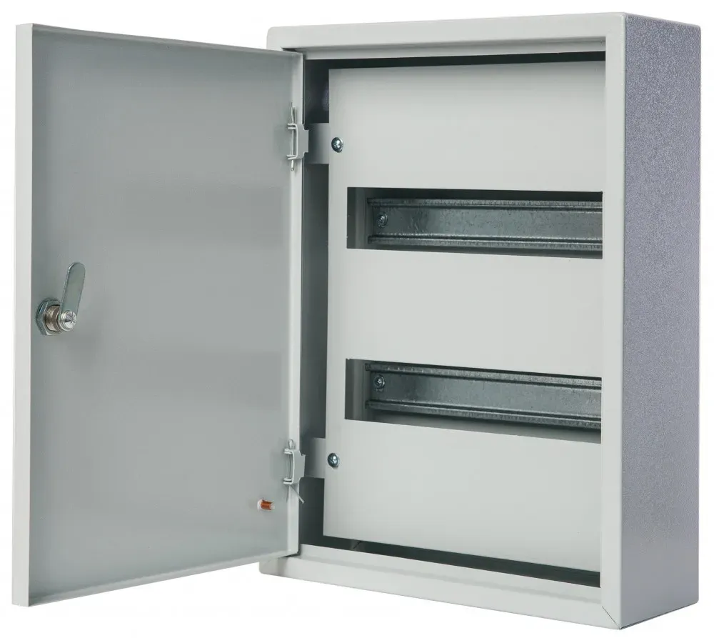 Щит распределительный навесной щрн-24з ip31 с замком DEKRAFT 30203DEK