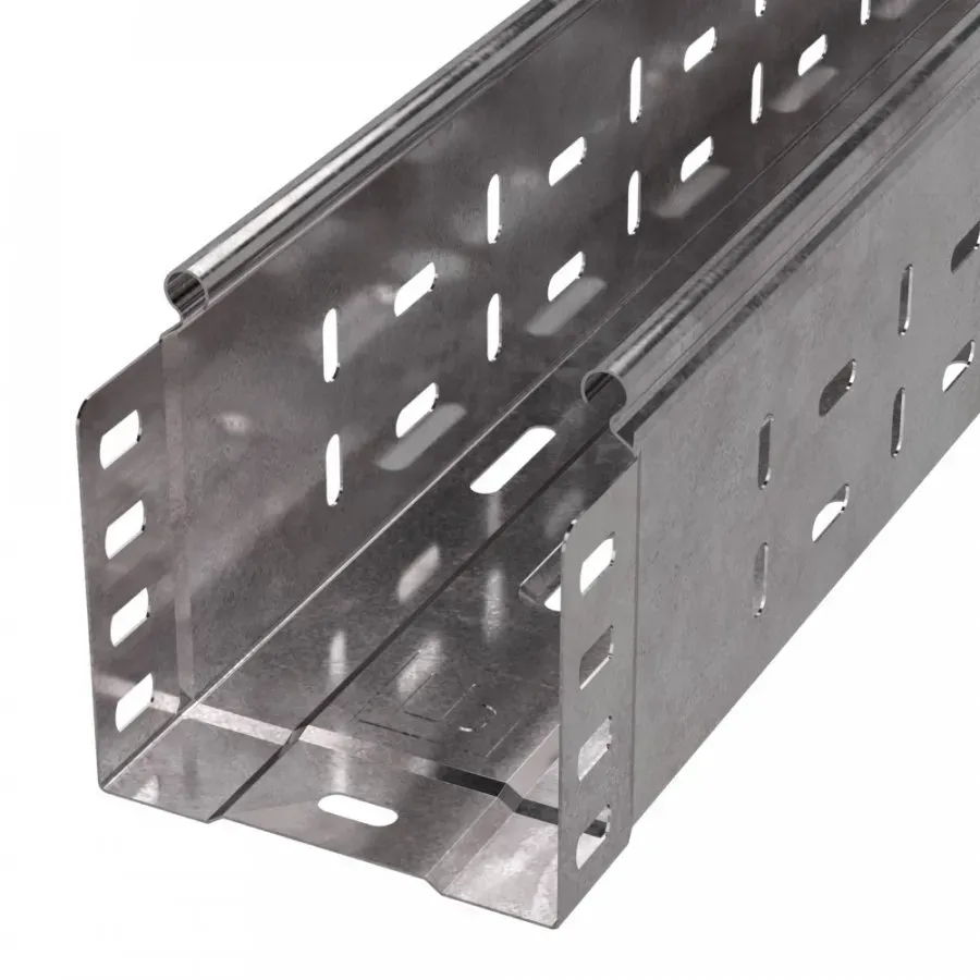 Лоток перфорированный стандарт 100х100х3000 (1,0 мм) (6 м/уп) ПРОМРУКАВ PR16.2297