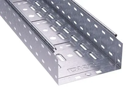 Лоток перфорированный 200х100х2000мм горячеоцинкованный ДКС 35333HDZ