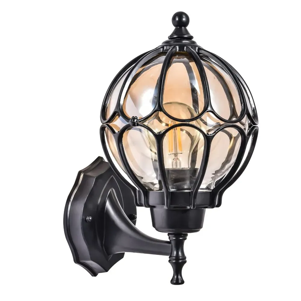 Светильник НБУ-60w вверх Е27 IP44 черный FERON 06340