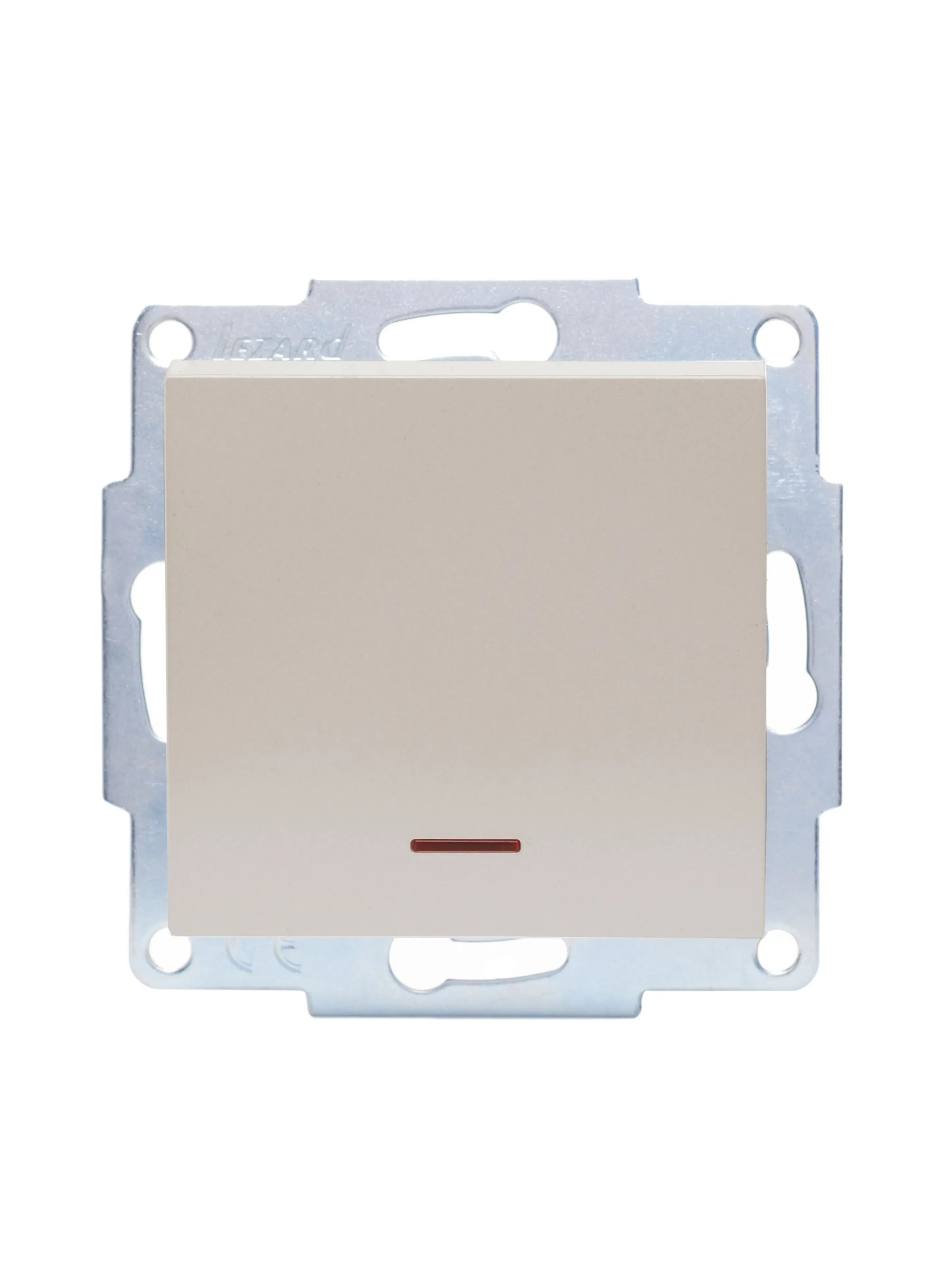 Vesna Выкл. с подсв. жемч. бел. перл. Lezard 742-3088-111