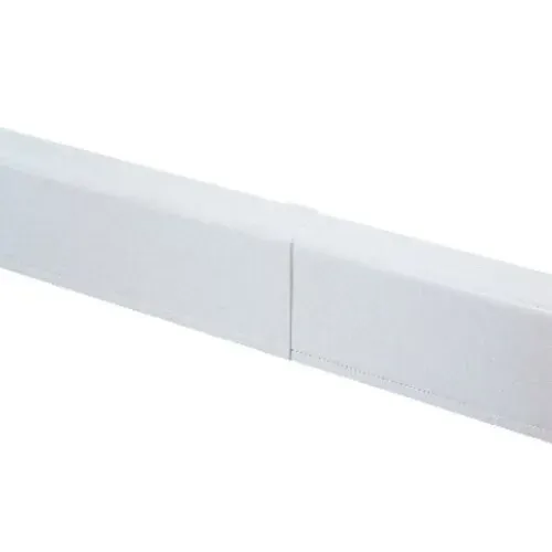 Накладка на стык для плинтусного короба 100х40 мм белое(розница, 1 шт в пакете) DKC AIR10049R