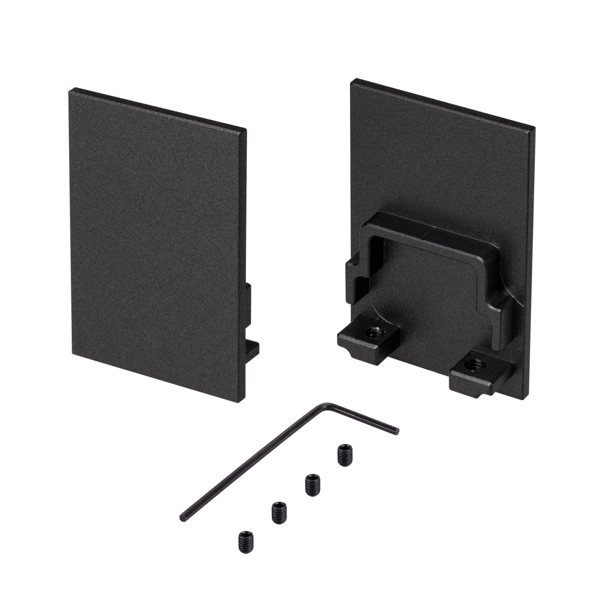 Заглушка SL-COMFORT-3551 BLACK глухая (Arlight, Металл) Arlight 031794(1)