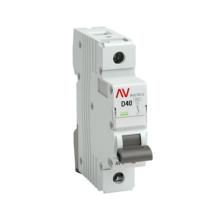 Выключатель автоматический av-6 1p 40a (d) 6ка averes EKF MCB6-1-40D-AV