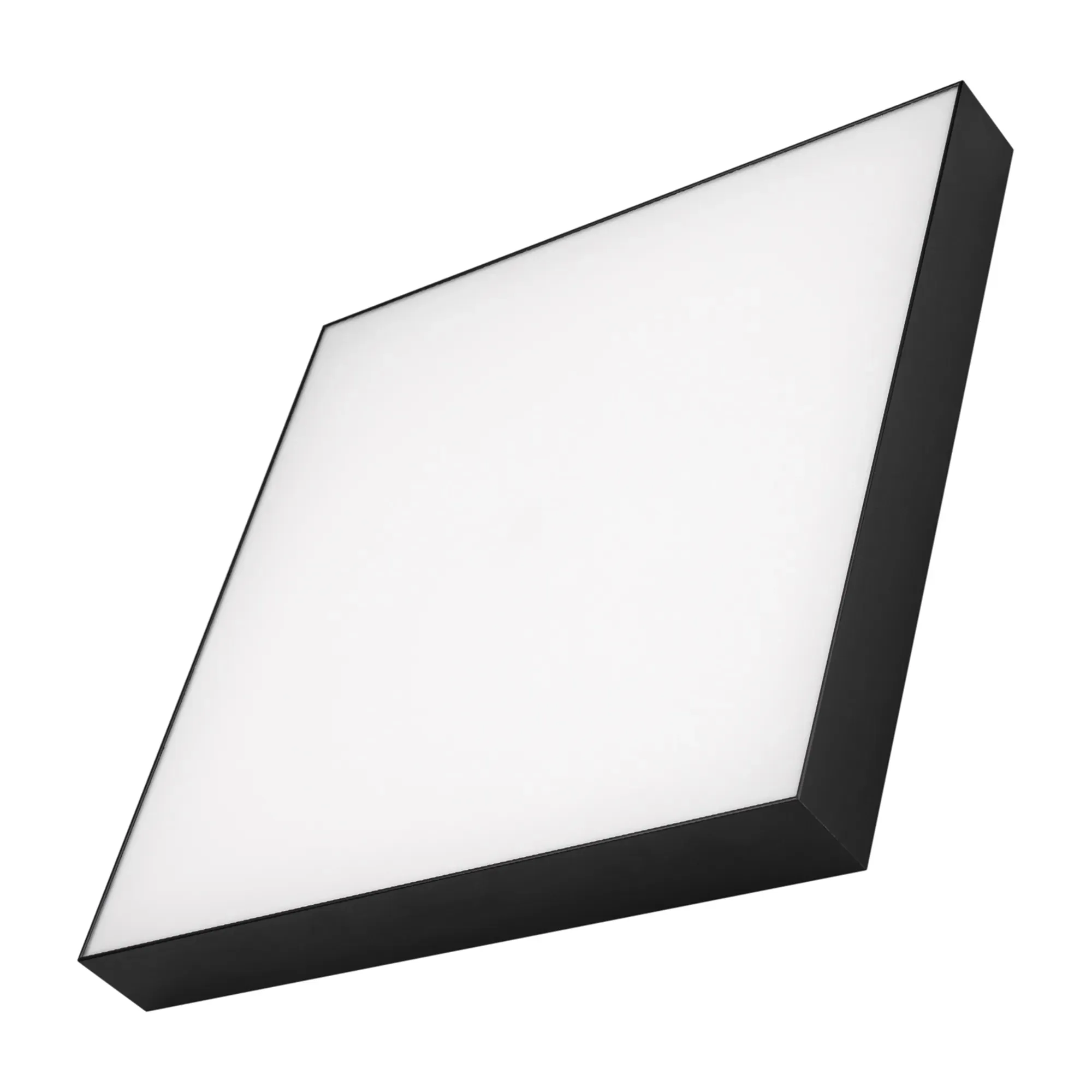 Светильник SP-QUADRO-S500x500-50W Warm3000 (BK, 120 deg, 230V) (IP40 металл, 3 года) Arlight 034802