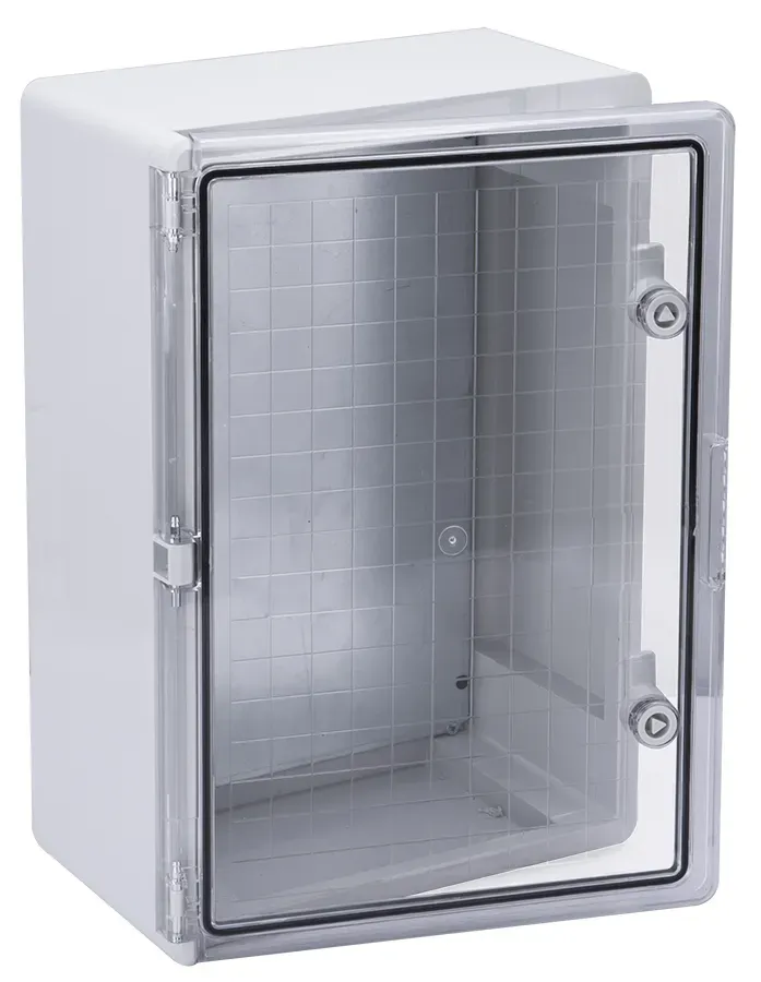 Корпус пластиковый щмпп 500х350х190мм прозрачная  дверь  ухл1 ip65 IEK MKP92-N-503519-65