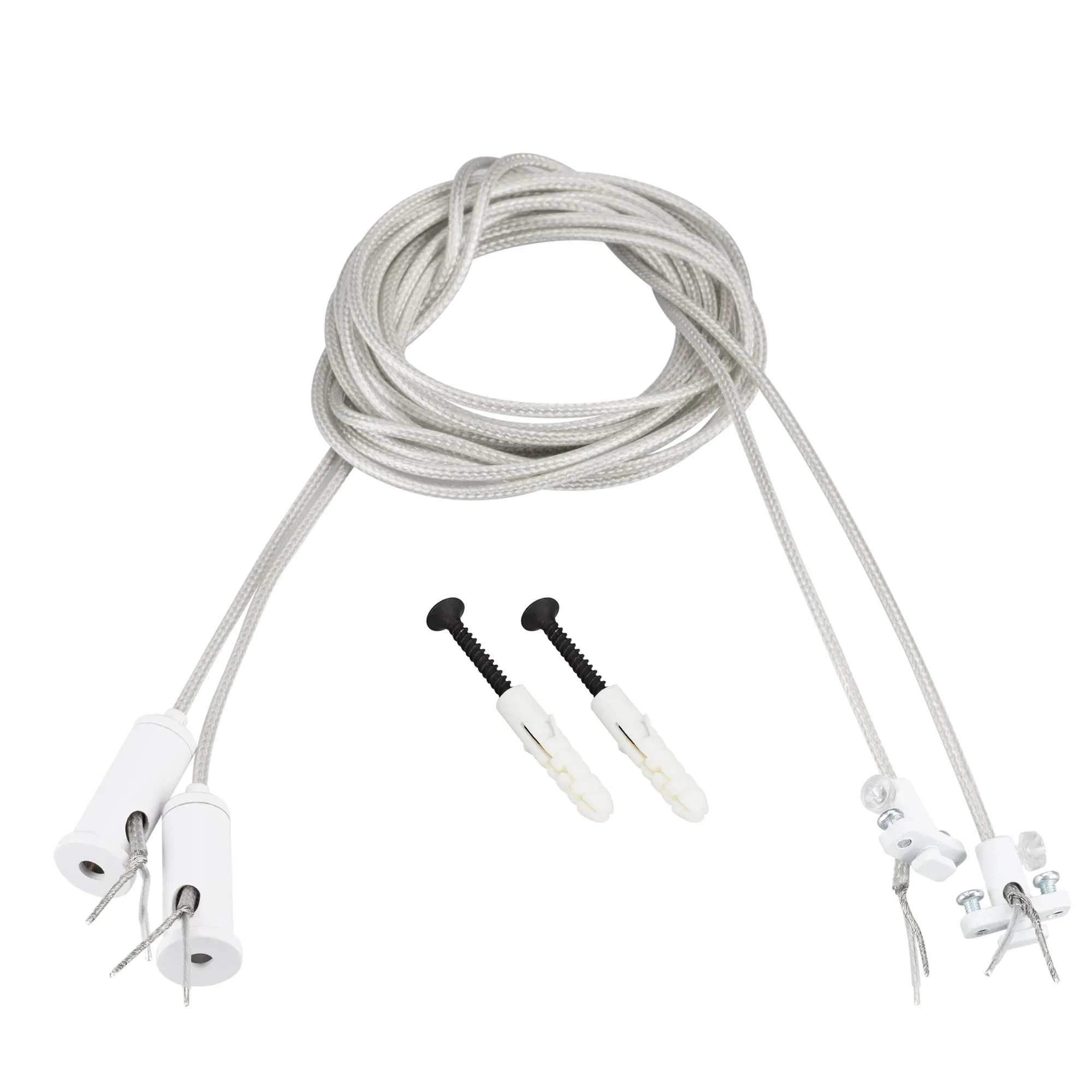 Подвес токопроводящий ARL-SL-LINE 2x2m Set WHITE (провод 2x0.5) Arlight 046133