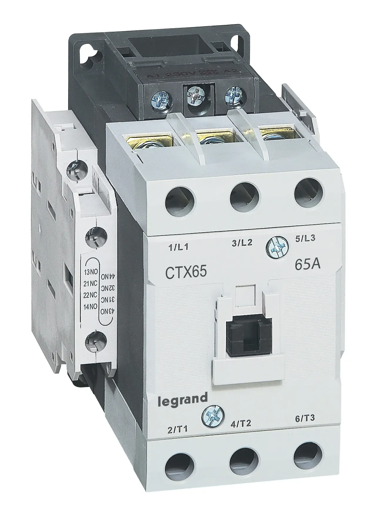 Контактор Ctx3 3p 65a 2но2нз ~230v LEGRAND 416166